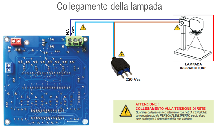 Wiring of Lamp